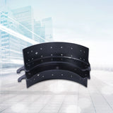Front and rear brake shoes for Sorth American heavy trucks