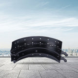 Front and rear brake shoes for North American heavy trucks