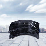 Front and rear brake shoes for heavy trucks